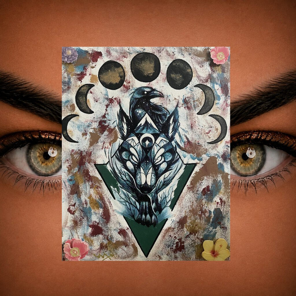 Tableau artistique – Le chant du corbeau