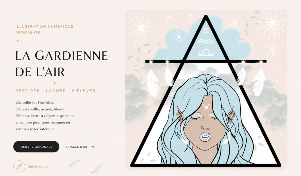 Illustration - La Gardienne de l'Air