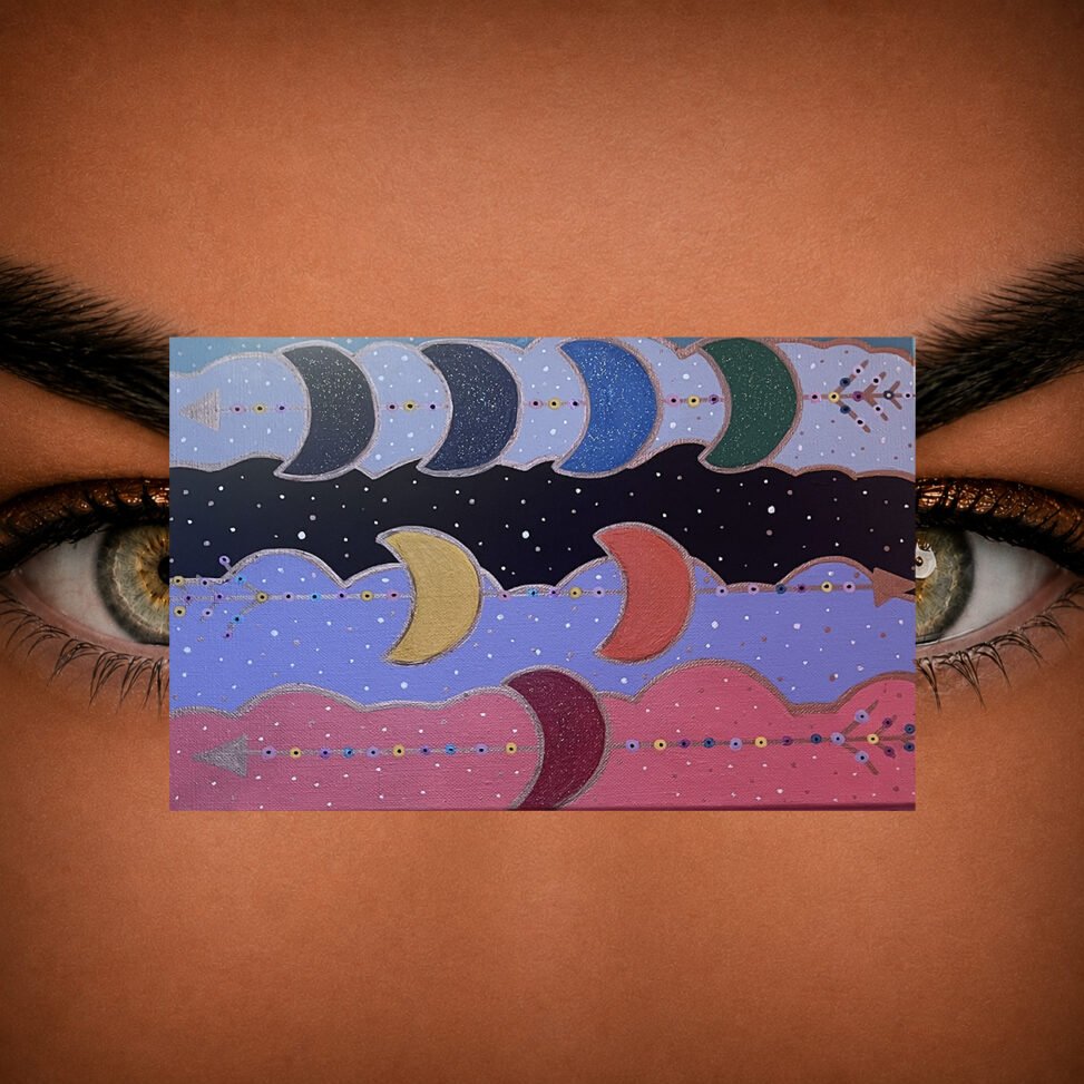 Tableau artistique – Rêve lunaire