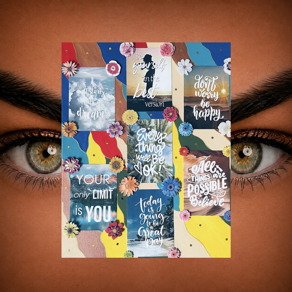 Tableau artistique – Affirmations positives